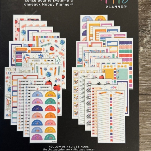 Happy Planner Seasonal Teacher Sticker Pack - Picture 5 of 5